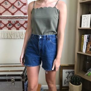 Vintage Levi High Waisted Shorts